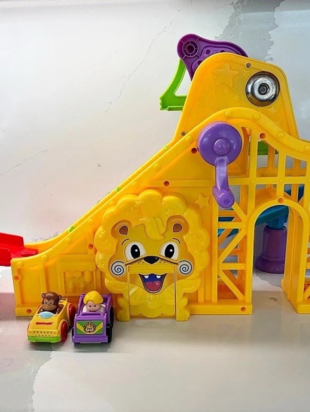 Fisher-Price Little People Wheelies Roller Coaster with Cars & Figures